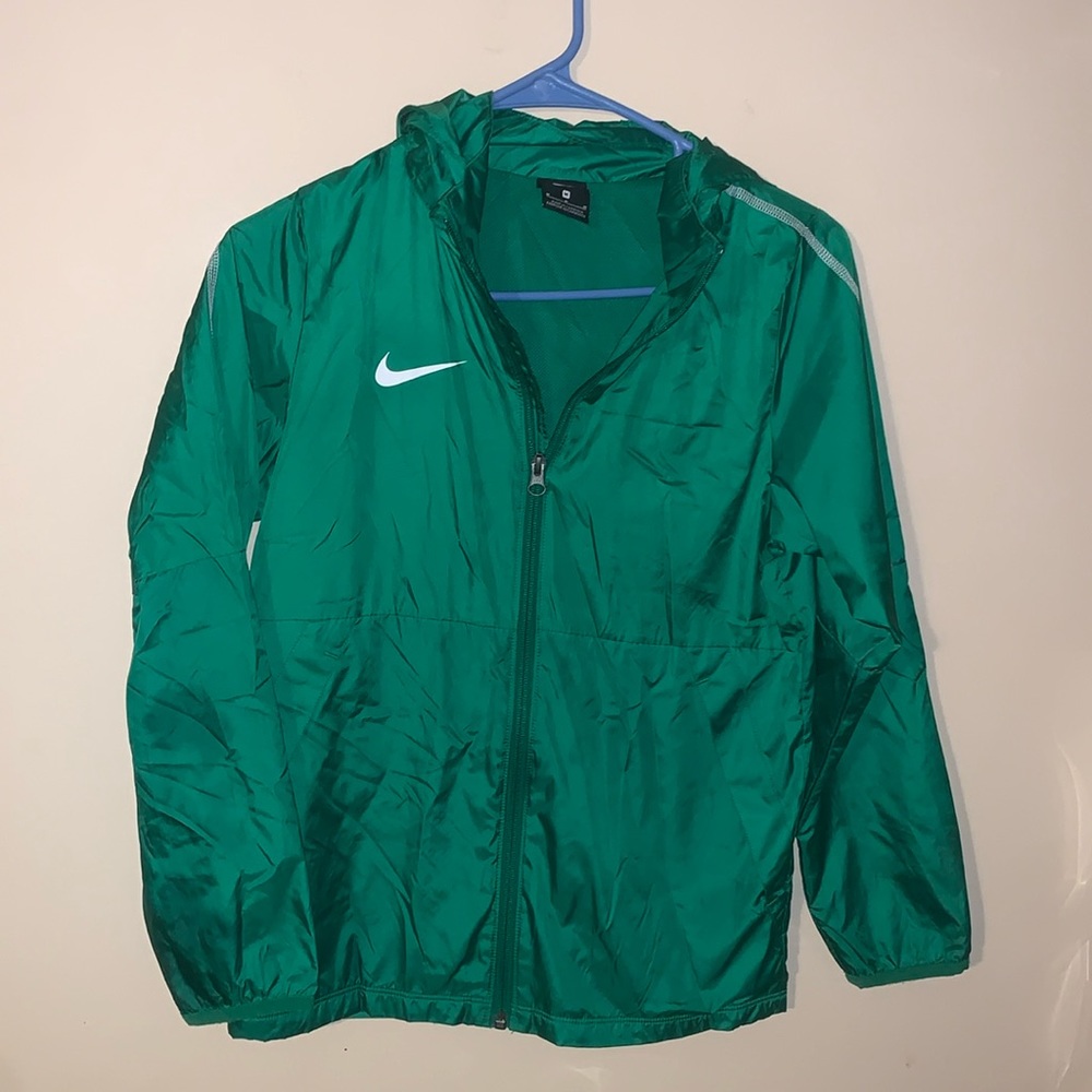 Nike Youth Medium Green Windbreaker